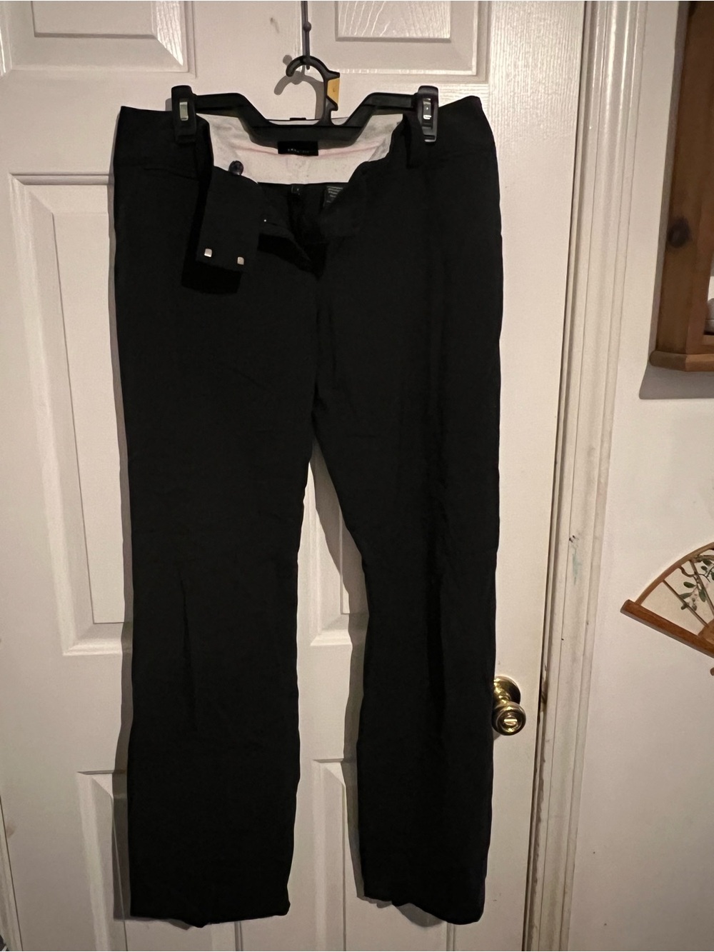 The Limited Black Straight-Leg Dress Pants
